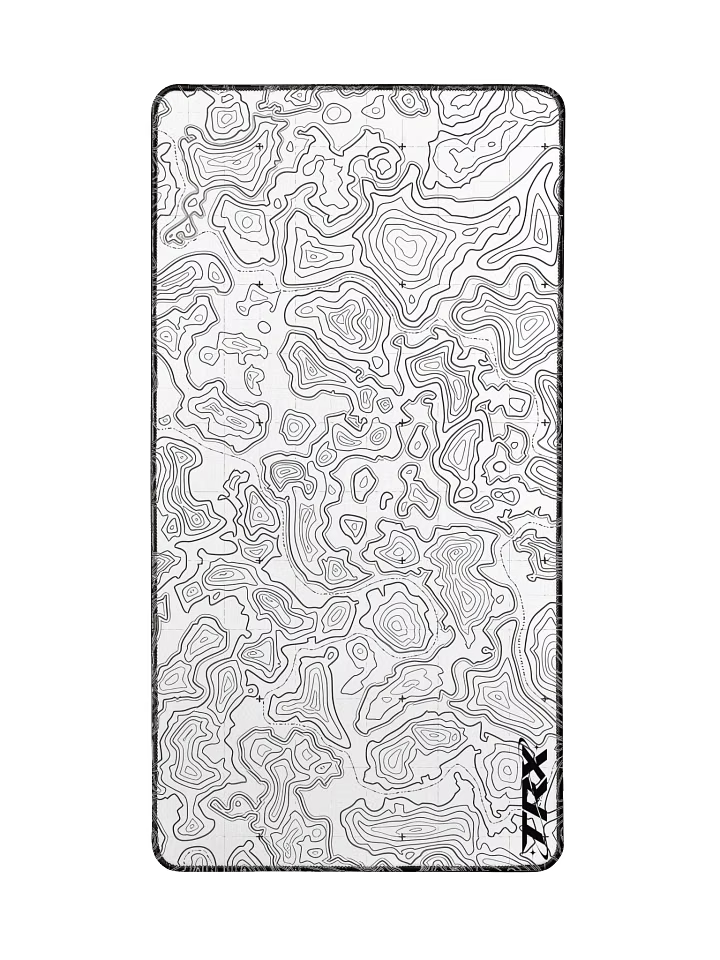 White Topo Mouse-Pad
