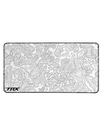 White Topo Mouse-Pad