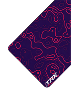 Red x Purple Topo Mouse-Pad