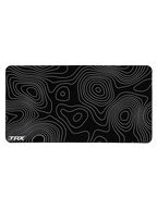 Black Topo Mouse-Pad