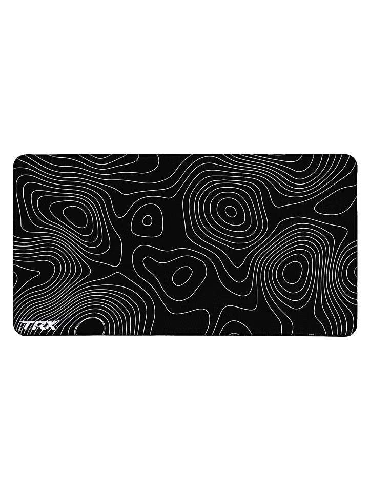 Black Topo Mouse-Pad