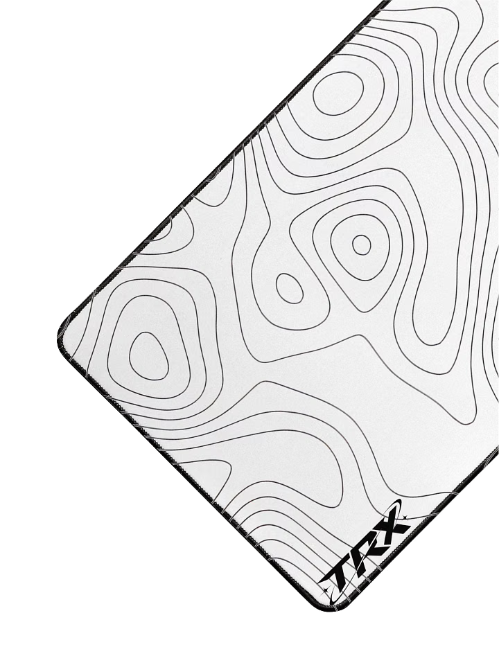 White Topo Mouse-Pad 2.0