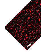 Red x Black Topo Mouse-Pad